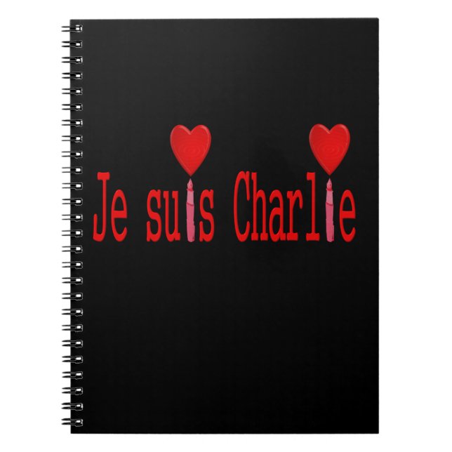 I am charlie notebook (Front)