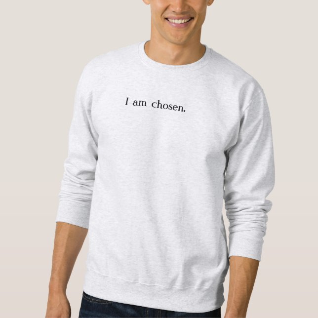 I am chosen Men's Crewneck Sweatshirt (Front)