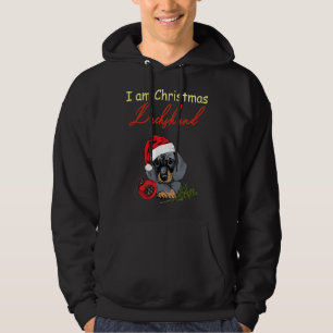 I Am Christmas Dachshund Dog Hoodie