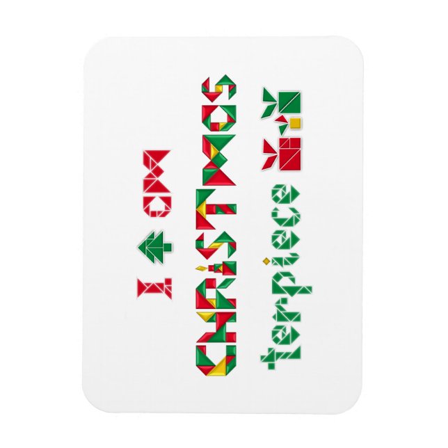 I am CHRISTmasterpiece Magnet (Vertical)