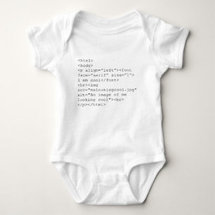 "I Am Cool" HTML Coding Tee