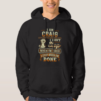 I am Craig Shirt Personalised Craig First Name
