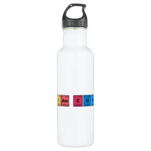I am Cute Periodic Table 710 Ml Water Bottle