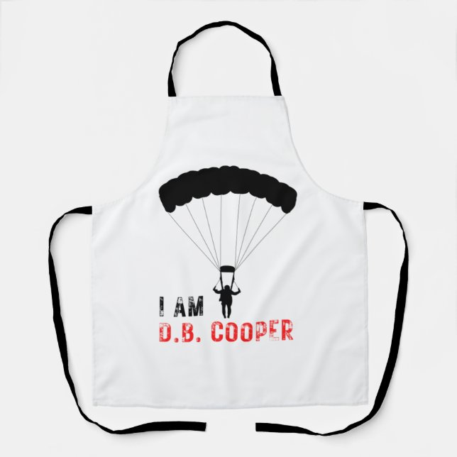 I AM D.B. Cooper  Apron (Front)