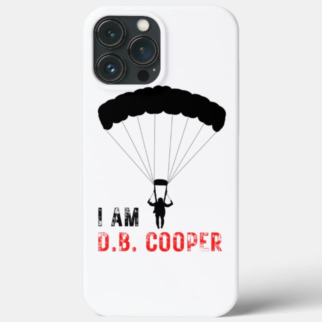 I AM D.B. Cooper  Case-Mate iPhone Case (Back)