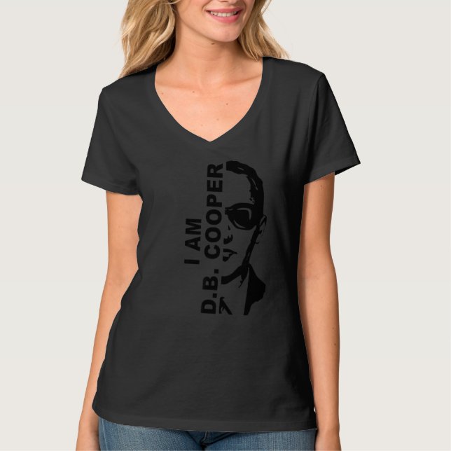 I Am D B Cooper T-Shirt (Front)