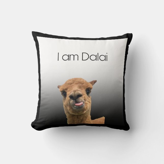 I am Dalai Cushion (Front)