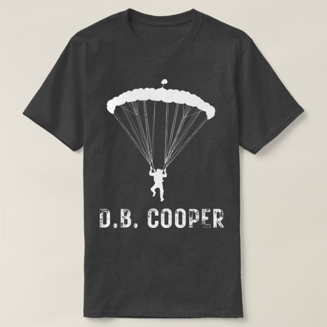 I AM DB Cooper T-Shirt (Design Front)