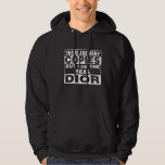 I Am Dior Funny Personal Personalised Gift Hoodie<br><div class="desc">I am the real Dior. Best funny couple gift for woman or kids you love such as mother,  aunt,  sister,  girlfriend,  co-worker,  grandma,  wife. Personal first name unique mother’s day present.</div>