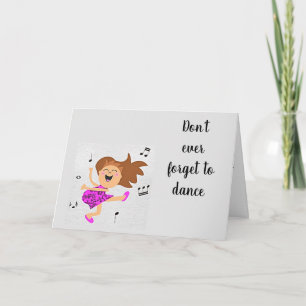I AM DOING THE **HAPPY DANCE** ON "YOUR" BIRTHDAY CARD