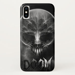 I Am Doom Fractal Skull Case-Mate iPhone Case
