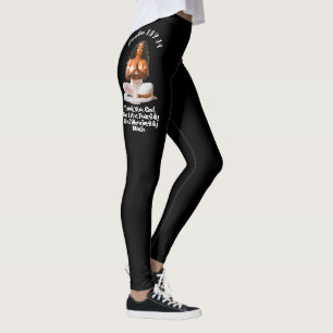 I Am Fearfully And Wonderfully Made Black Leggings