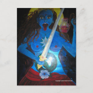 I am fierce affirmation postcard