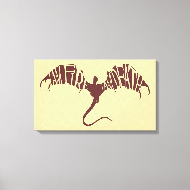 I Am Fire I Am Death - Graphic Canvas Print (Front)