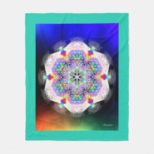 I Am Fleece Blanket (Front)