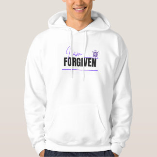 I Am Forgiven Christian Men’s Pullover Hoodie