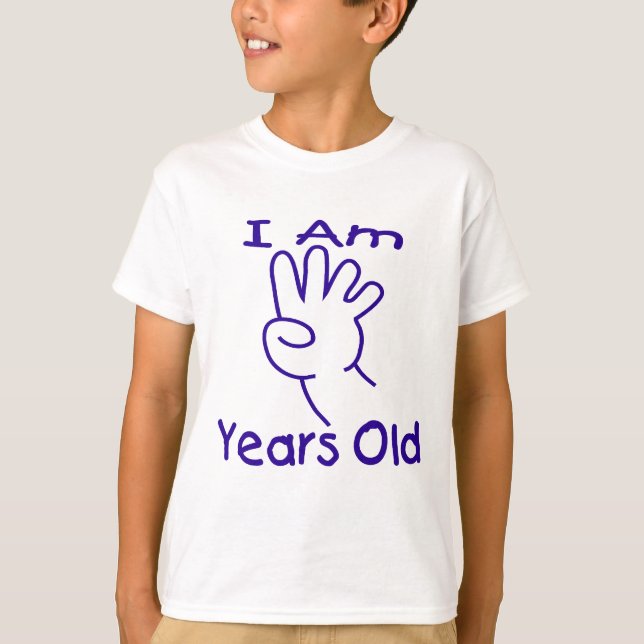 I am four T-shirt (Front)