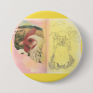 I Am Frightened Of Most Things | Pin in Yellow