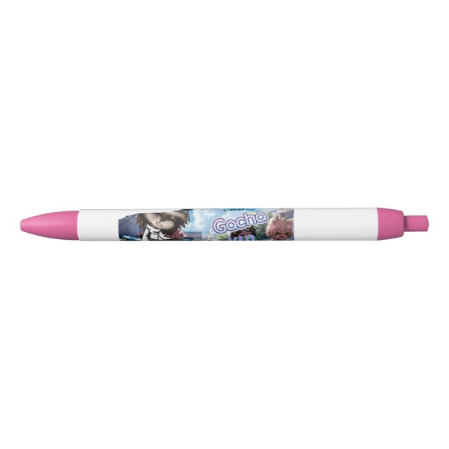 I am gacha kid black ink pen (Front)