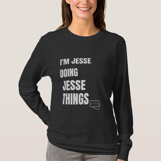 I Am Gary Doing Gary Things - Funny Personalised G T-Shirt (Front)
