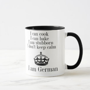 I am german mug