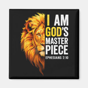 I Am God`s Masterpiece Christian Ephesians 2_20  Magnet