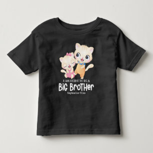 I Am Going To Be A Big Brother Baby Announcement Toddler T-Shirt