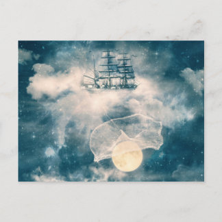 I am gonna bring you the moon postcard