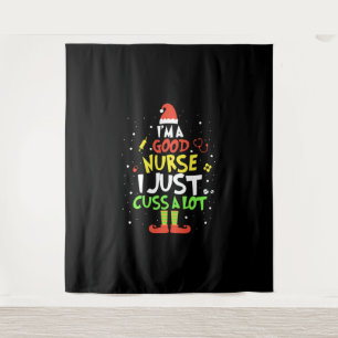 i am good nurse i just cuss a lot tree nurse tapestry