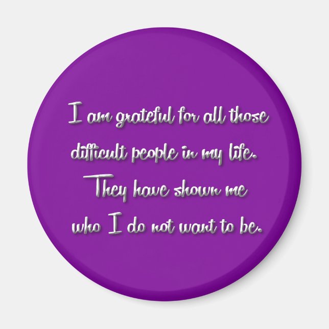 I Am Grateful... Magnet (Front)