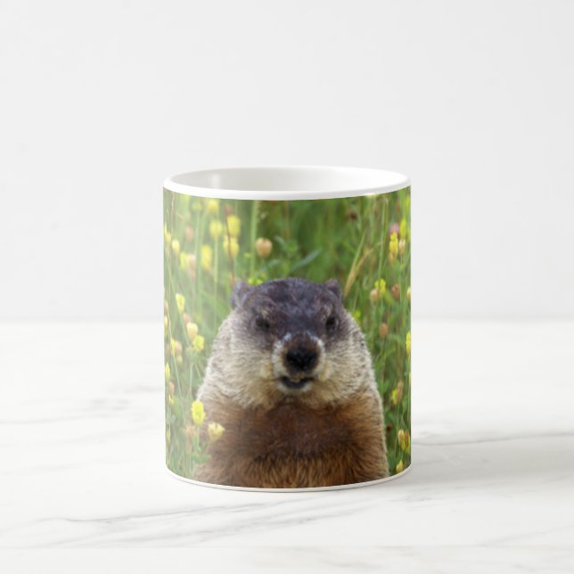 I am Groundhog Coffee Mug (Center)