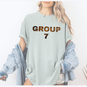 I am Group 7 Funny Group, Hilarious Team 7 Graphic Tri-Blend Shirt