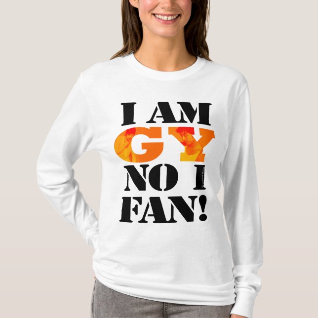 I am GY No 1 Fan T-Shirt (long) (Front)