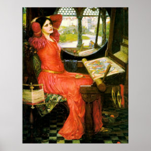 'I am Half-Sick of Shadows', Poster