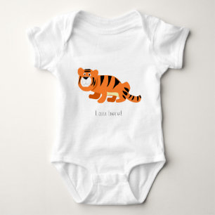 I am here baby bodysuit