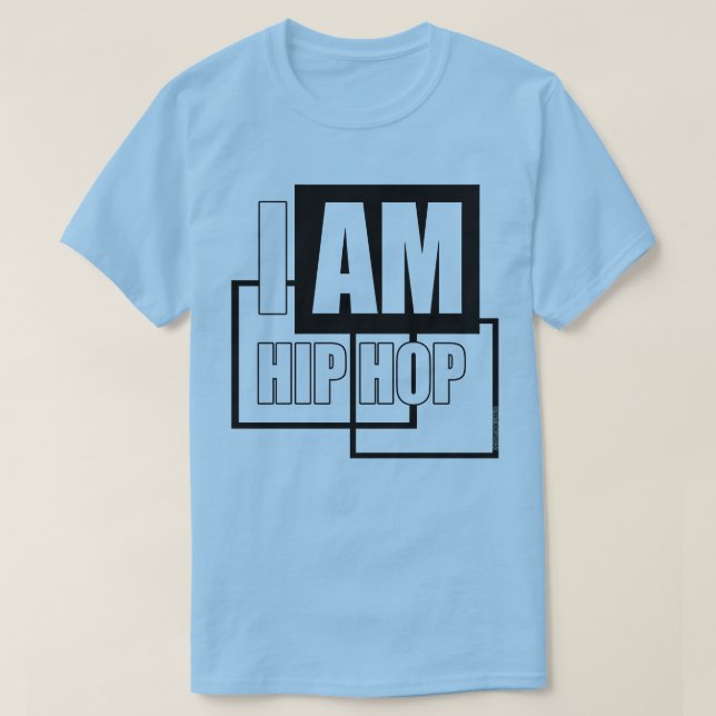I AM HIP HOP - BLACK BLOCK T-Shirt (Design Front)