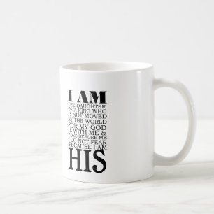 i am his jesus christ god coffee tea mug