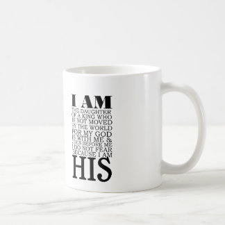 i am his jesus christ god coffee tea mug