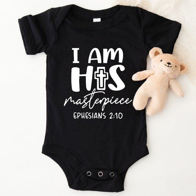 I Am His Masterpiece Ephesians 2:10 Kid Shirt (Creator Uploaded)