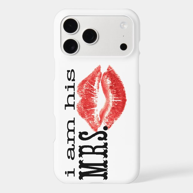 I am His Mrs. Country Chic Fun for the Bride (Back)