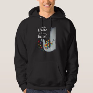 I Am His Voice Elephant Mum Autism Child Awareness Hoodie