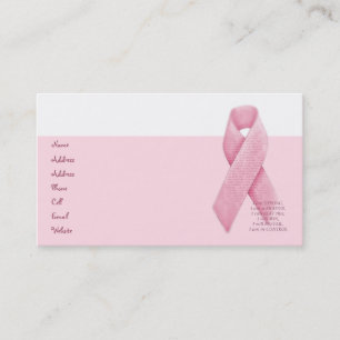 I AM, I CAN, I WILL - Pink Ribbon Profile Card