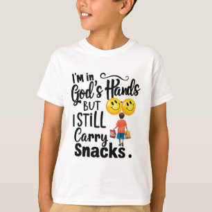 I Am in God's Hands... kids T Shirt