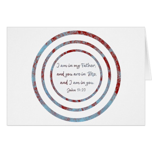 I am in my father John 14:20 (Front Horizontal)