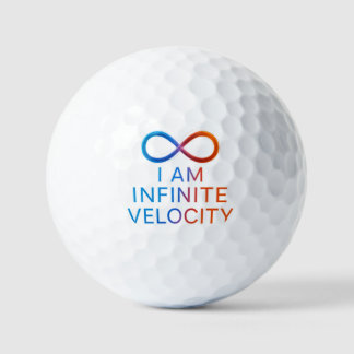 I AM Infinite Velocity – Quantum Energy Design Golf Balls