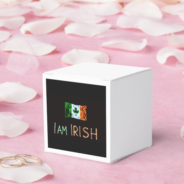 I am Irish Favour Box (Wedding)