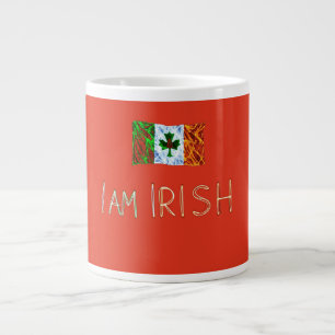 I am Irish Large Coffee Mug