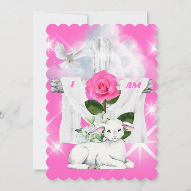 I Am Is Risen Note Card (Front)
