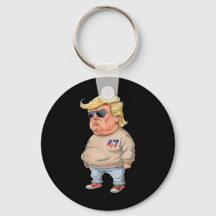 I Am Just A Chill Guy - Funny Chill Guy Meme Trump Key Ring