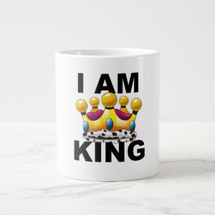 I am King Large Coffee Mug